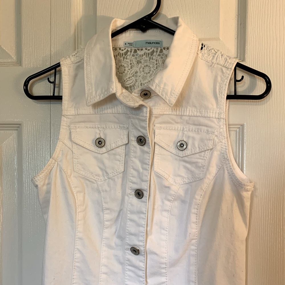 Maurices denim vest